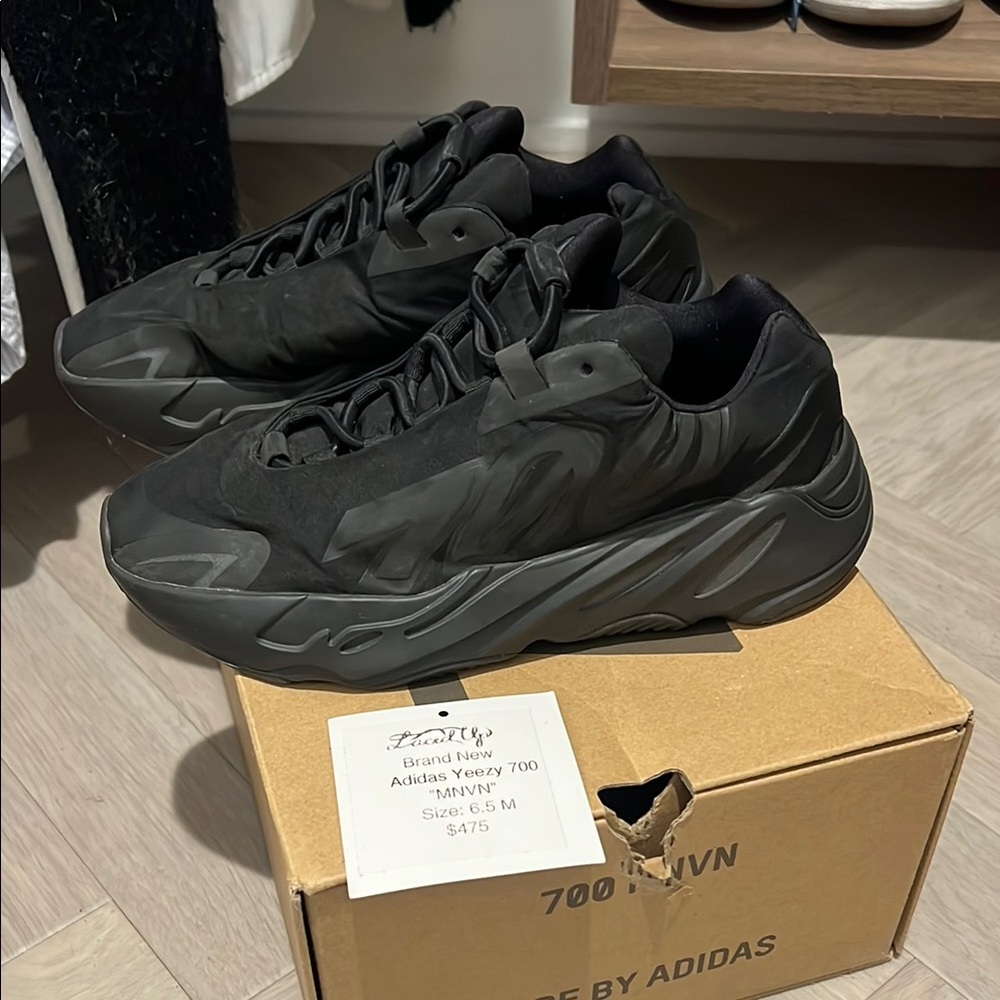 Adidas Yeezy 700 V3 Black Sneakers